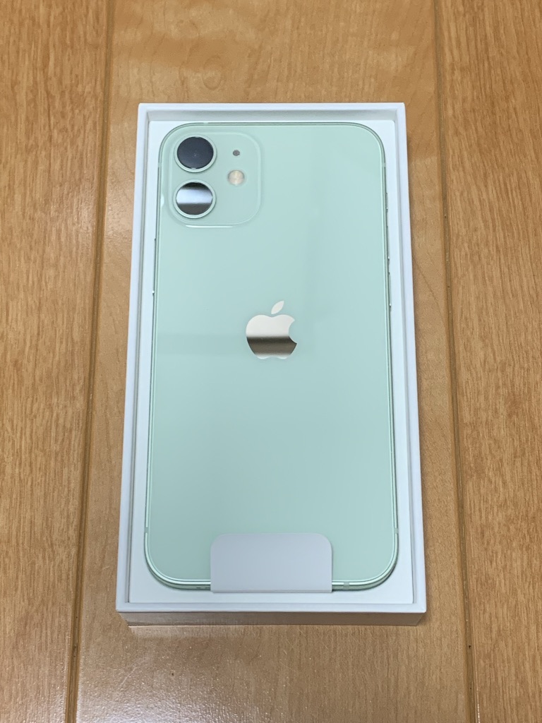 【64GB】iPhone 12 mini グリーン(新品純正ケーブル付き)
